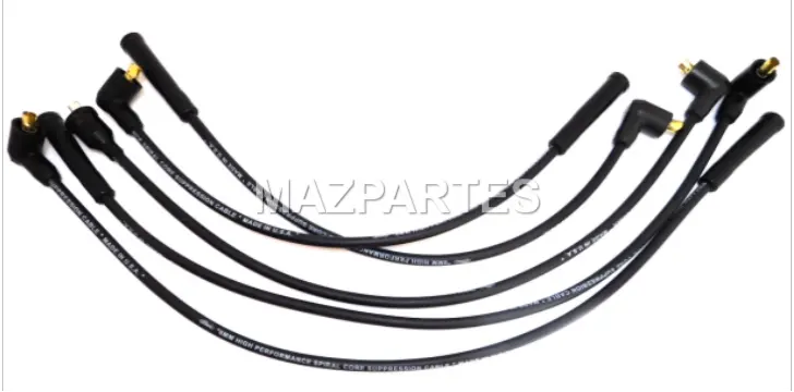 CABLES DE BUJIAS CHEVROLET FORSA II 1.3 2001-2005 4 CILINDROS 5 CABLES 8MM