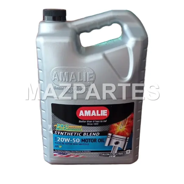 [AM-75697-36] ACEITE MOTOR SAE 20W50 GALON PRO HIGH PERFOMANCE SYNTHETIC BLEND SP 4/1