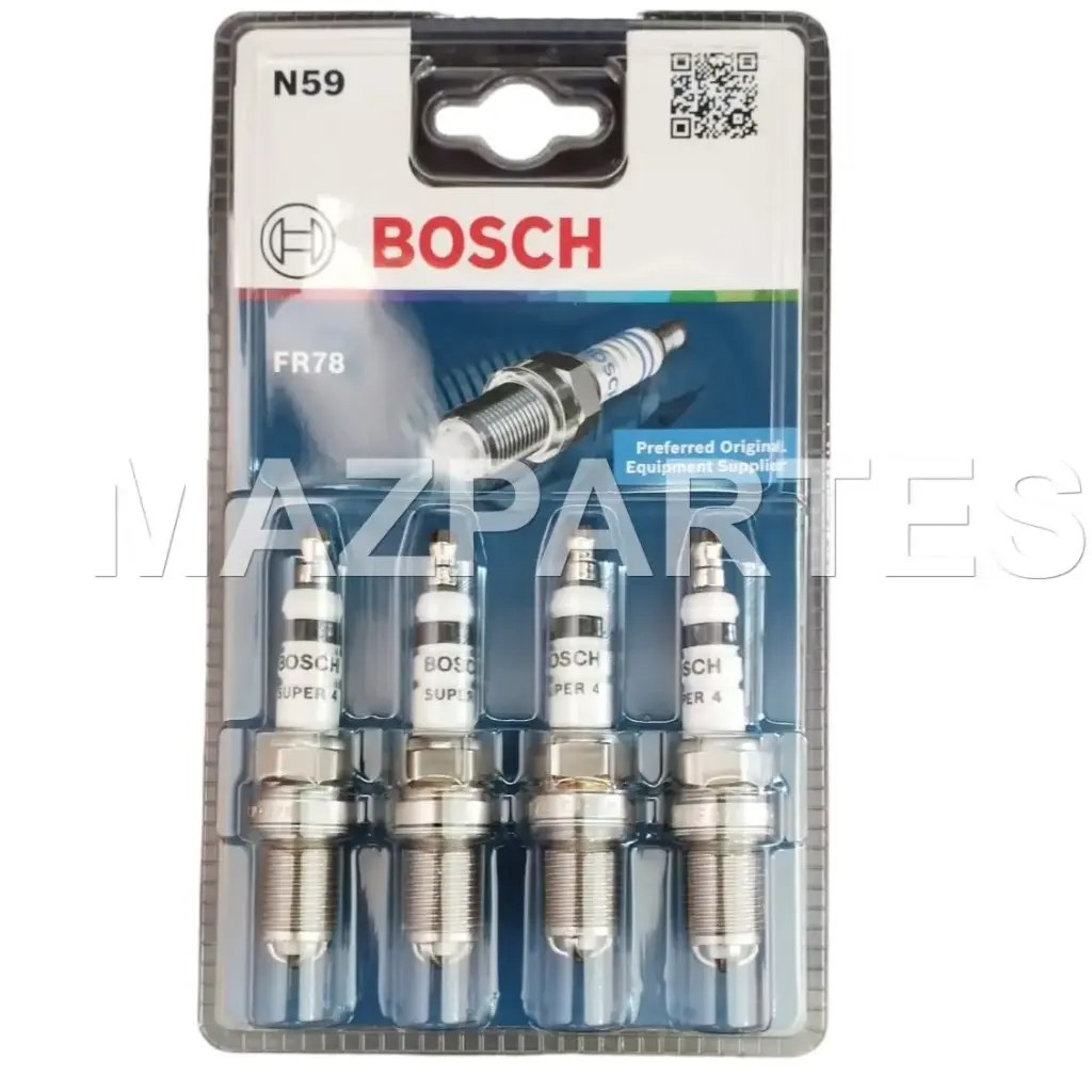 BUJIAS SUPER 4 ELECTRODOS CHEVROLET VITARA 1.6 MAZDA ALLEGRO 0.9 5/8" 4 UND 10/1