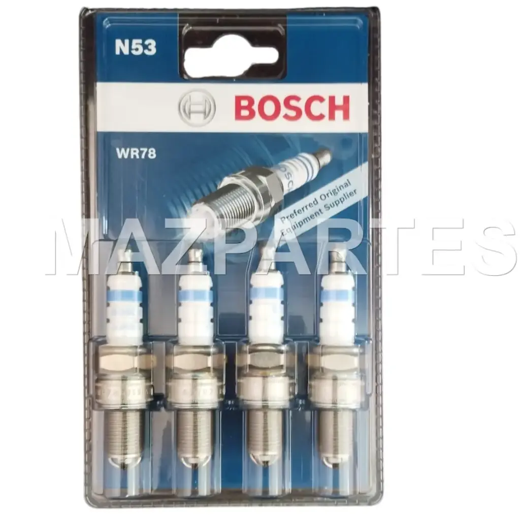 BUJIAS SUPER 4 ELECTRODOS 13/16" 4 UNIDADES 10/1