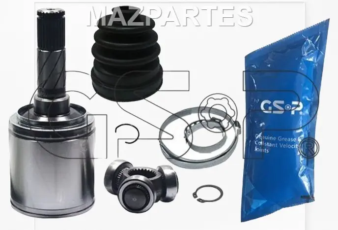 PUNTA EJE HOMOCINETICA CAJA RH MAZDA B2600 2004-2007 BT-50 2.6 2.5 2008-2016 12 VALVULAS 26X25X35X82.5X191