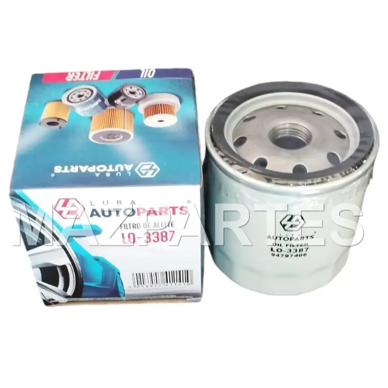 [LO-3387] FILTRO DE ACEITE M18X1.5 CHEVROLET AVEO CORSA 1996-2007 LUV 2000-2004 D-MAX 2.4 2006-2016 OPTRA 1.8 2004-2013 SAN REMO 1.6 1981-1997