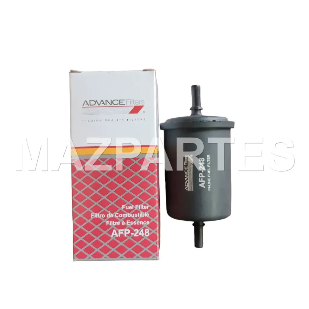 [AFP-248] FILTRO DE COMBUSTIBLE CLIO DUSTER KANGOO LAGUNA LOGAN MEGANE SANDERO SCENIC SYMBOL TWINGO PEUGEOT 206 207 307 406 407 607 807 CITROEN C3 C4 C5 XSARA SIRION TERIOS VOYAGE 1.6