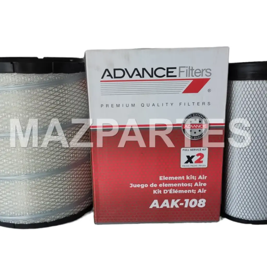 [AAK-108] KIT FILTRO DE AIRE HINO FM2 2735 19- AA-13590 AA-13580