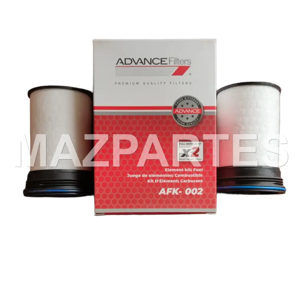 KIT FILTROS COMBUSTIBLE DIESEL CHEVROLET TRAILBLAZER 2.8 2012- AFE-444 COLORADO