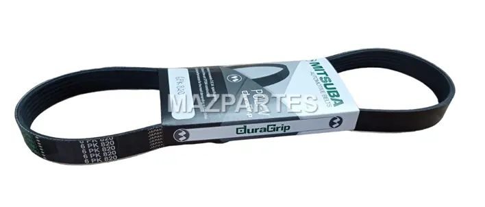 [6PK820] BANDA ACCESORIOS ACANALADA NISSAN ALMERA 1.8  VOLKSWAGEN FOX 1.6 2003-