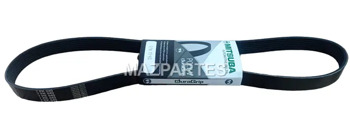 [7PK1140] BANDA ACCESORIOS ACANALADA NISSAN TIIDA 1.6 2007-