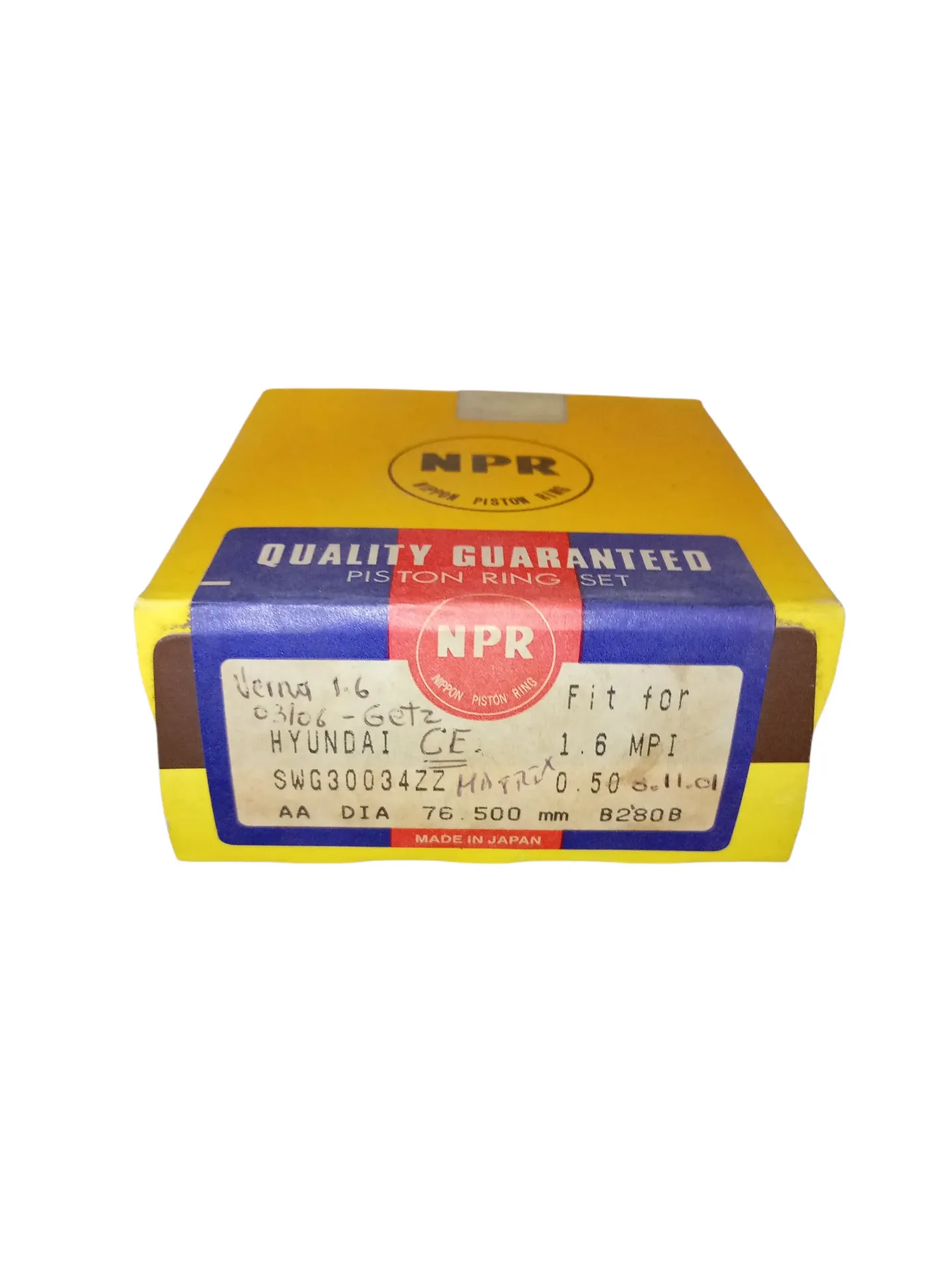 RINES +20 HYUNDAI MATRIX GETZ KIA RIO XCITE 1.6 2005-2011 G4ED 76.5MM