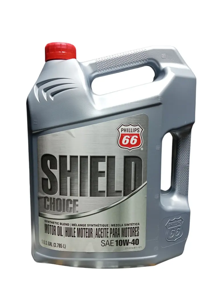 ACEITE MOTOR SAE 10W40 GALON SHIELD CHOICE SYNTHETIC BLEND SP 3/1