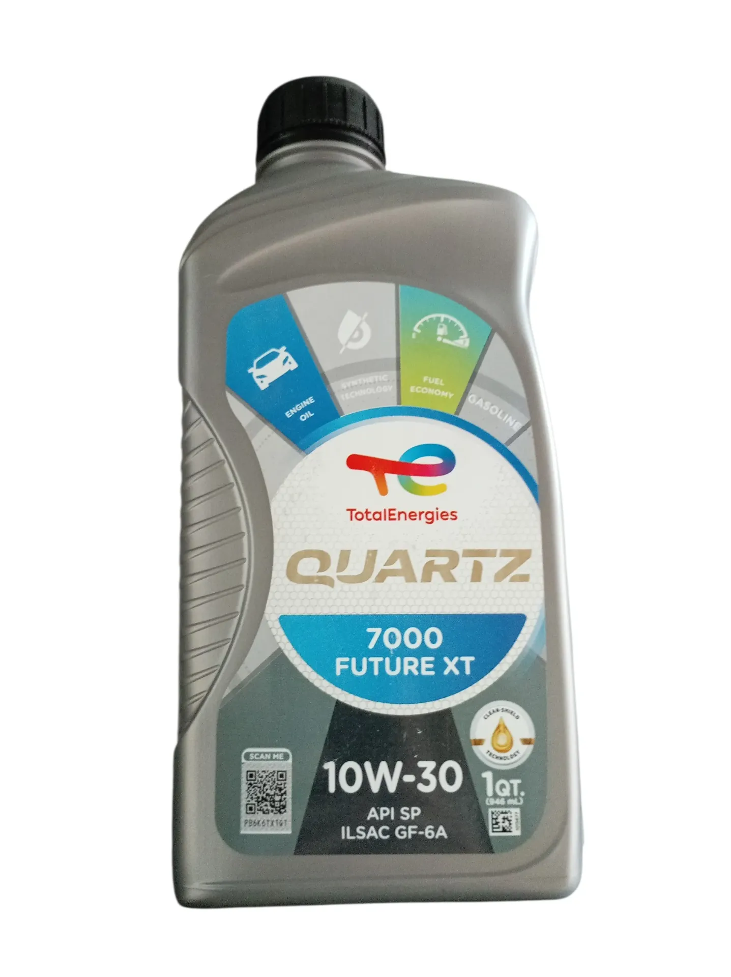 ACEITE MOTOR SAE 10W30 LITRO SEMI SYNTHETIC QUARTZ 7000 FUTURE XT API SP 12/1