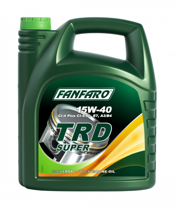 ACEITE MOTOR SAE 15W40 GALON 5 LITROS SYNTHETIC TRD SUPER API CI-4 SL 4/1