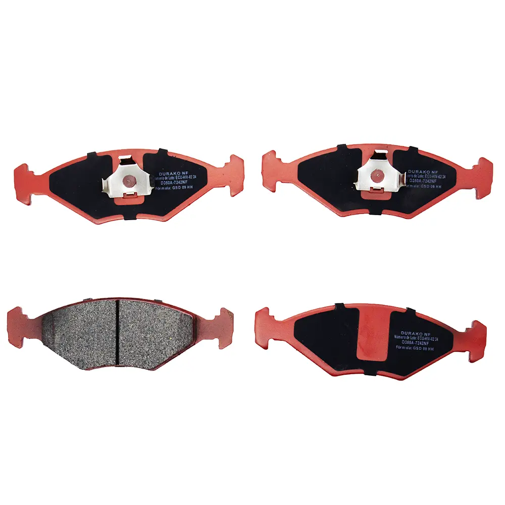 [D350A-7242NF] PASTILLAS DE FRENO DELANTERO VOLKSWAGEN GOL 1.6 2001-2012 FIAT SPAZIO 1.3 PREMIO 1.3 1992-1997 CORBATIN FIORINO PALIO 1997- 18MM