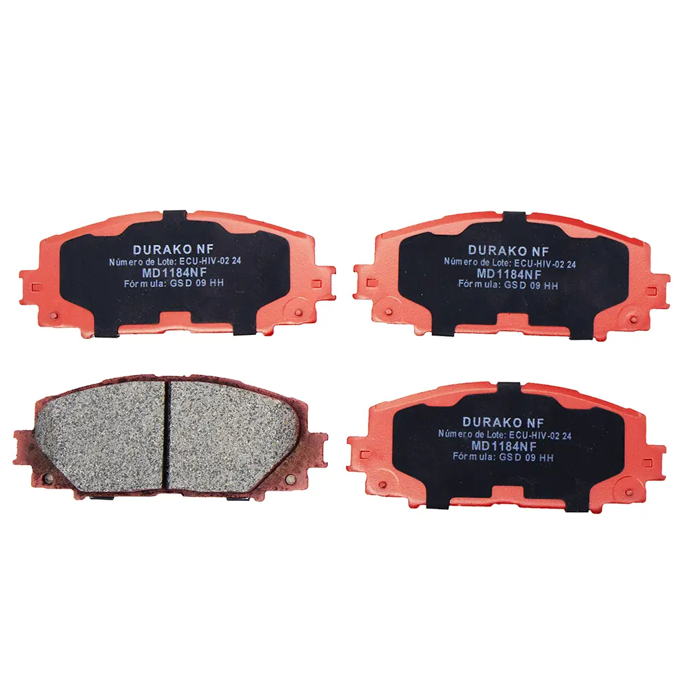 [MD1184NF] PASTILLAS DE FRENO DELANTERO TOYOTA YARIS 1.3 1.5 1.6 2004-2011 NITRO 1.3 2005-2008 PRIUS C 2011-2016 GREAT WALL VOLEEX C30 HAVAL M4 15- LIFAN X50