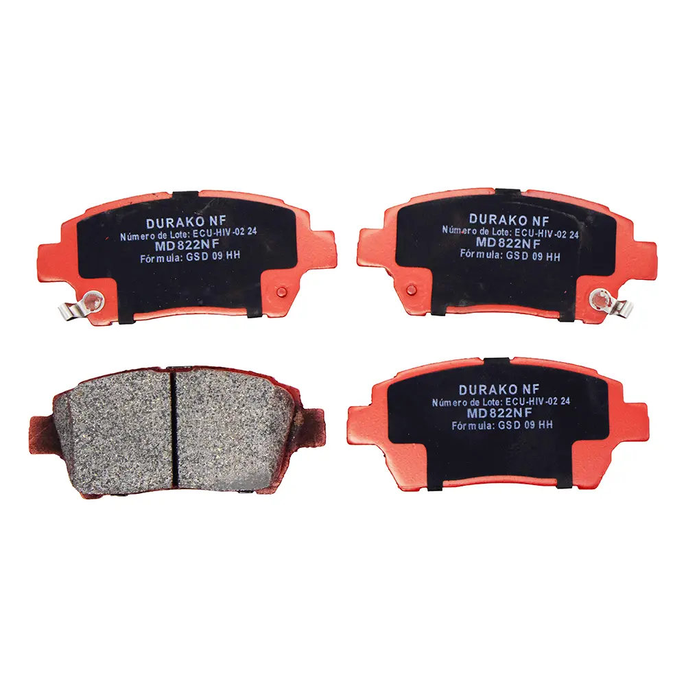 [MD822NF] PASTILLAS DE FRENO DELANTERO GREAT WALL FLORID 2008-2013 HAVAL M4 2012-2020 LIFAN 620 1.6 2010-2015 TOYOTA YARIS 1998-2004 BYD F3 L3 2011-2016